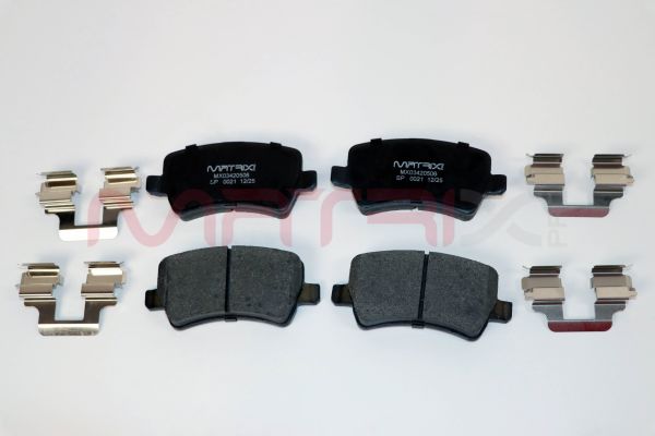 Brake Pad Set, disc brake MX03420506